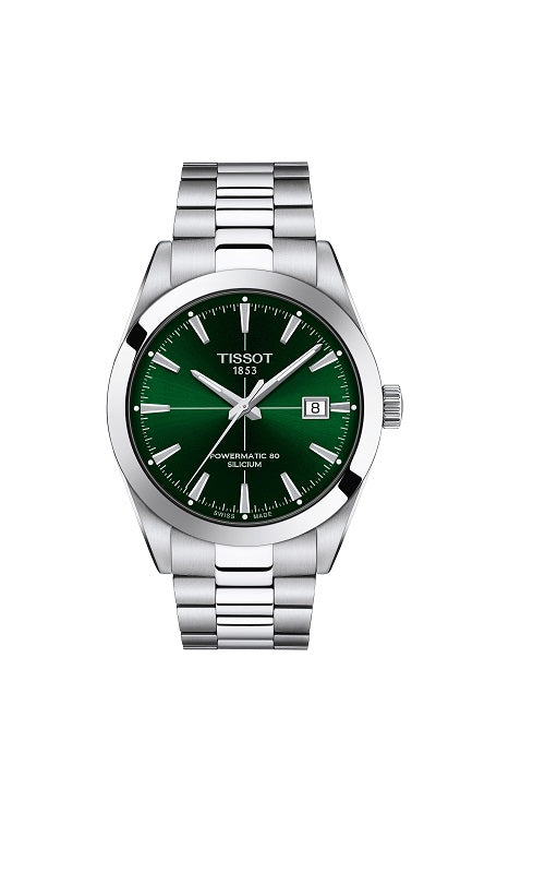 Tissot "Gentleman Powermatic 80 Silicium" Mens Quartz watch T127.407.11.091.01
