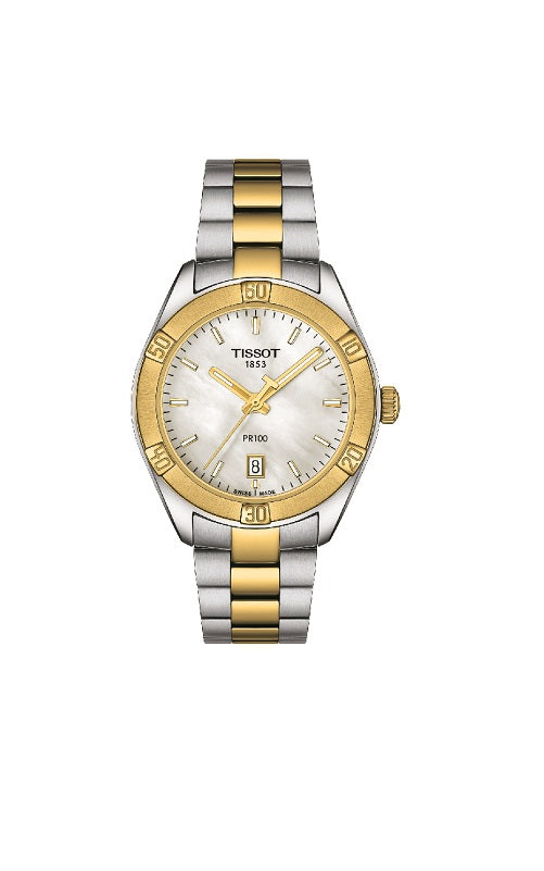 Ladies Tissot "PR100" Sport Chic watch T101.910.22.111.00