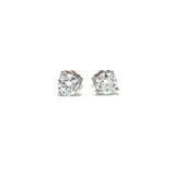 Solitaire Earrings (Martini-Set) - 14k Gold
