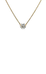 14K YELLOW GOLD DIAMOND PENDANT G16861