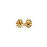 Solitaire Earrings (Martini-Set) - 14k Gold