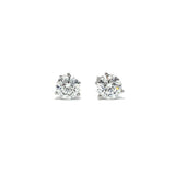 Solitaire Earrings (Martini-Set) - 14k Gold