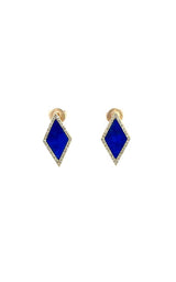 Bassali Lapis Lazuli Stud Earrings G17201