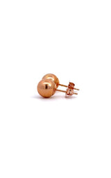 14K ROSE GOLD 7MM BALL STUD EARRINGS  G12648