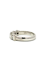 18K WHITE GOLD CHANNEL-SET DIAMONDS BAND  G12077