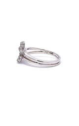 18K WHITE GOLD STARFISH RING  G12100