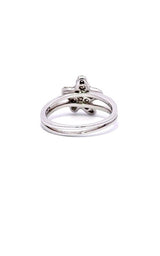 18K WHITE GOLD STARFISH RING  G12100