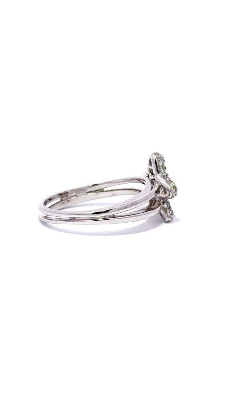 18K WHITE GOLD STARFISH RING  G12100