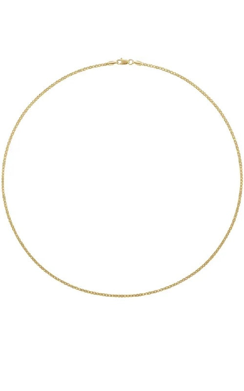 14k Yellow Gold Box Chain G12440