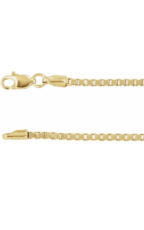 14k Yellow Gold Box Chain G12440