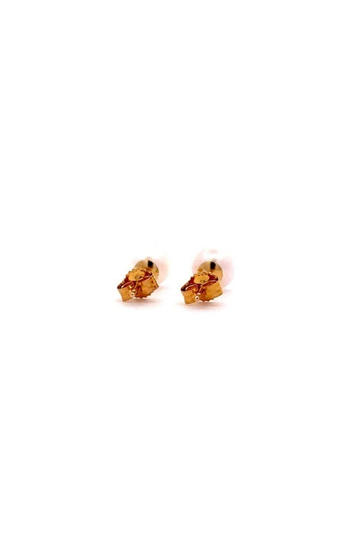 14K YELLOW GOLD AKOYA PEARLS STUD EARRINGS - 5-5.5MM G16295