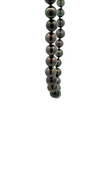 14K WHITE GOLD TAHITIAN PEARLS NECKLACE - 18 INCHES  G14358