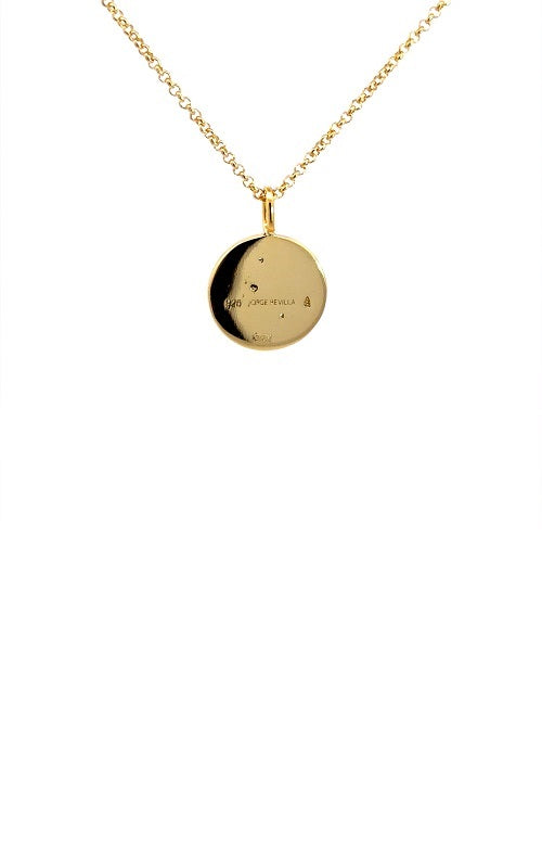 Jorge Revilla Sterling silver and Gold Plated 'Planetarium' Necklace  G14449