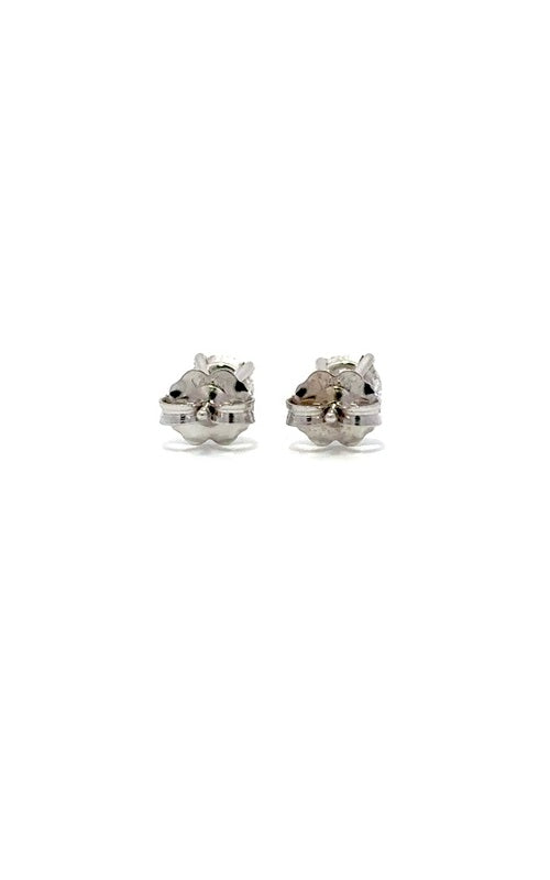 14K WHITE GOLD STUD EARRINGS  G15234