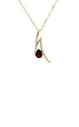 Bassali Garnet Necklace  G15260