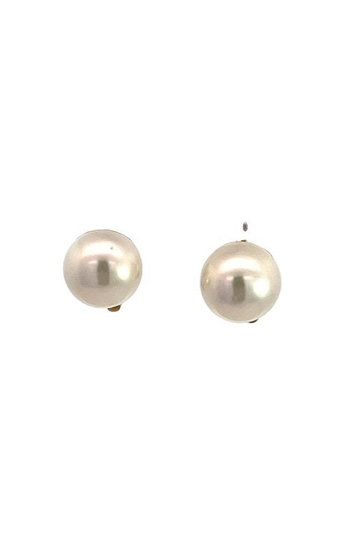 14K YELLOW GOLD AKOYA PEARLS  EARRINGS  G15733