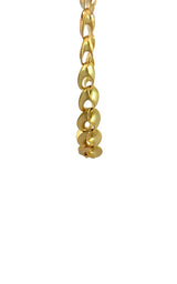 Sterling Silver Gold Plated 'Love' Necklaces G16926