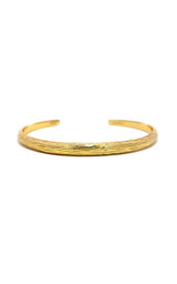 Jorge Revilla  'Earth'  Sterling Silver Gold Plated Bangle  G16930