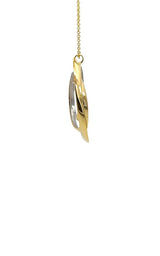 Sterling Silver Gold Plated Necklace 'Bubble' G16933