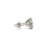 Solitaire Earrings (Martini-Set) - 14k Gold