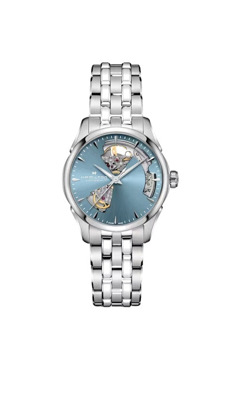 Hamilton" JAZZMASTER OPEN HEART LADY AUTO" Watch  H32215140