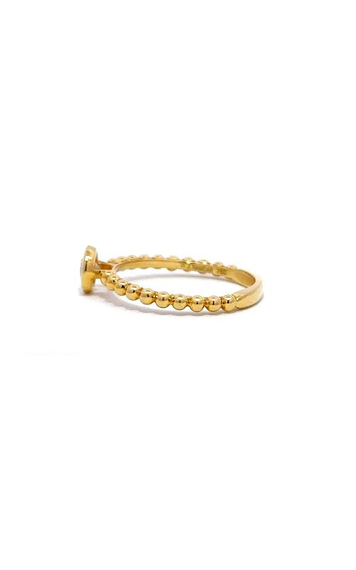 18K YELLOW GOLD RING  G9533