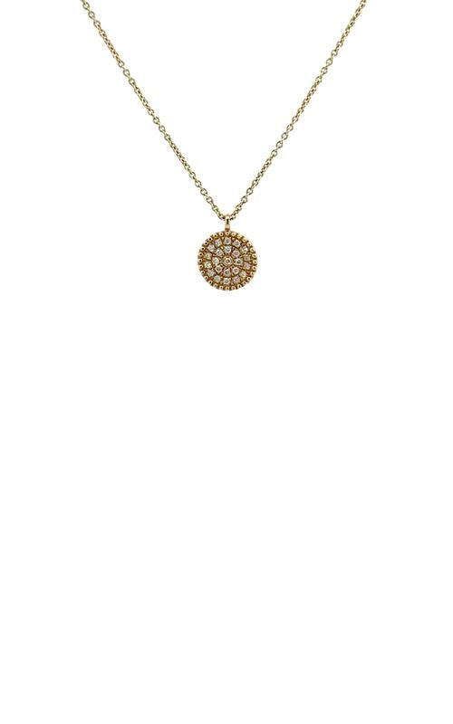 14K YELLOW GOLD NECKLACE G9761