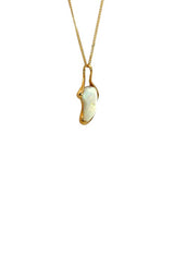 18K YELLOW GOLD OPAL PENDANT  G16727