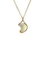 18K YELLOW GOLD OPAL PENDANT  G16727