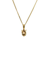14k Yellow Gold Opal Necklaces G16732