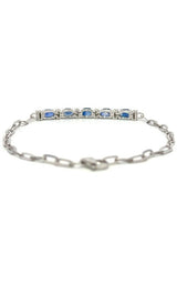14K YELLOW GOLD DIAMOND BOLO BRACELET  G16131