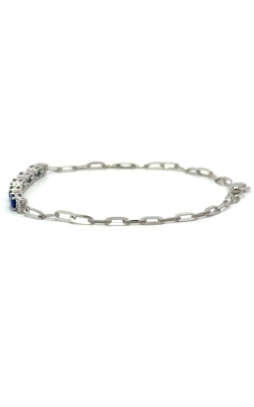 14K YELLOW GOLD DIAMOND BOLO BRACELET  G16131