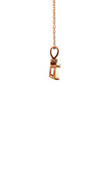 14k Rose Gold Opal Necklaces G17128