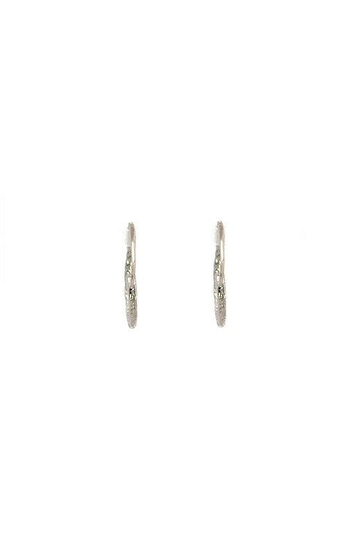 Sterling Silver Hoop Earrings  G15308