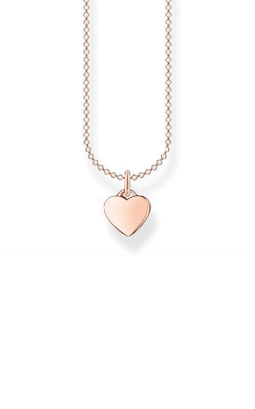 NECKLACE HEART ROSE GOLD by Thomas Sabo