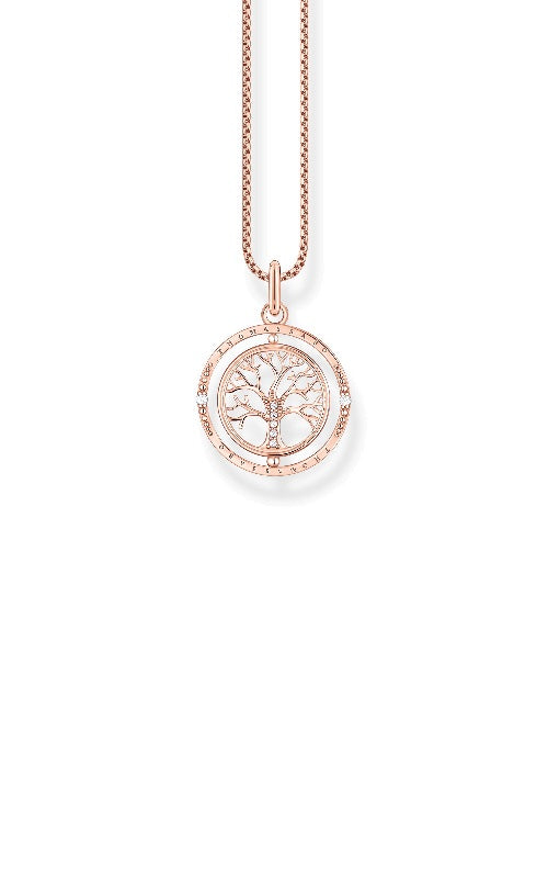 NECKLACES TREE OF LOVE ROSE GOLD by Thomas Sabo