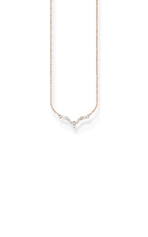 NECKLACES ICE CRYSTALS ROSE GOLD by Thomas Sabo