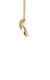Bassali Abalone Wave Necklace G17255