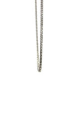 14K WHITE GOLD  DIAMONDS LAB GROWN TENNIS NECKLACES  G16639