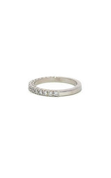 14K WHITE GOLD LAB GROWN DIAMONDS BAND  G16655