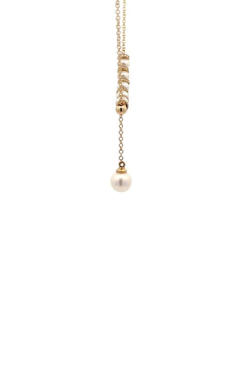 Bassali Pearl and Diamond Necklace G15257