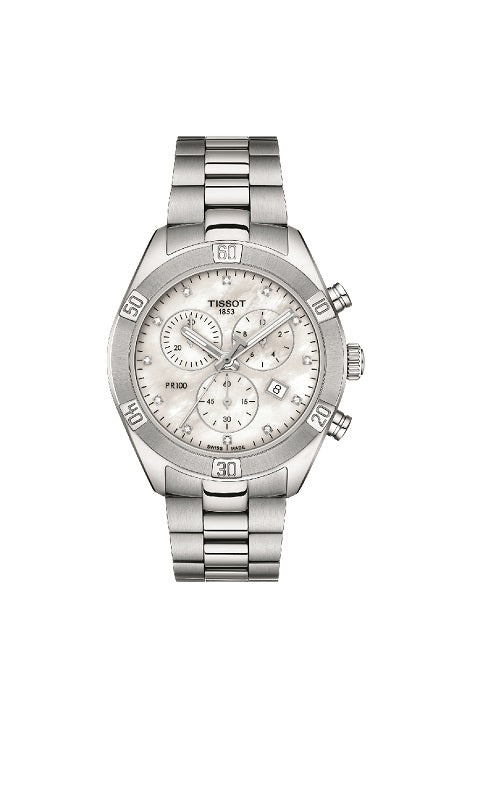 Tissot PR 100  Ladies Quartz Chronograph watch T101.917.11.116.00
