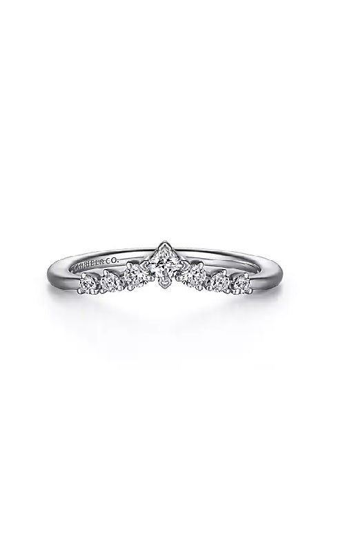 14K White Gold Diamond Anniversary Band  G15144