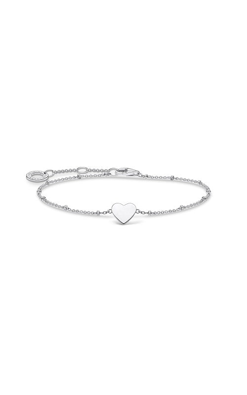 BRACELET HEART WITH DOTS SILVER by Thomas Sabo