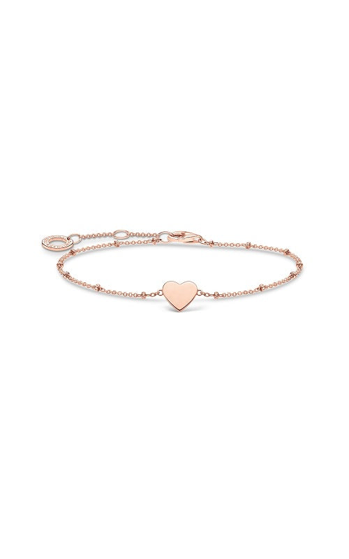 BRACELET HEART WITH DOTS ROSE GOLD by Thomas Sabo