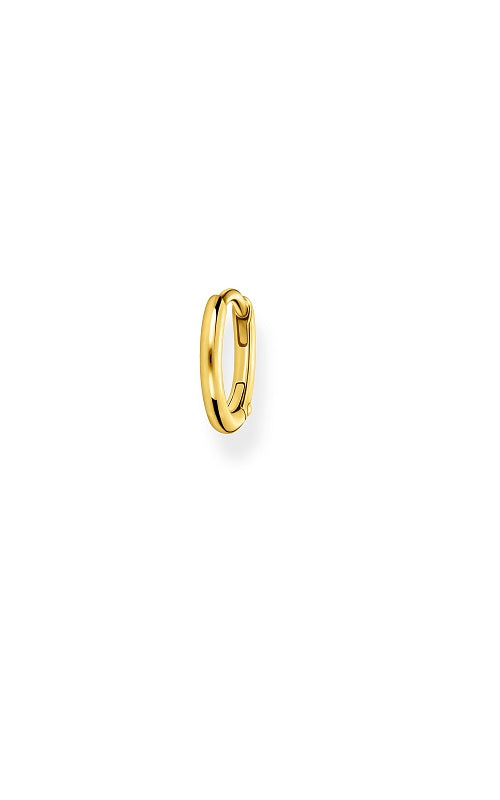 SINGLE HOOP EARRING CLASSIC GOLD by Thomas Sabo