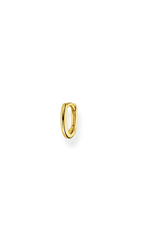SINGLE HOOP EARRING CLASSIC GOLD by Thomas Sabo