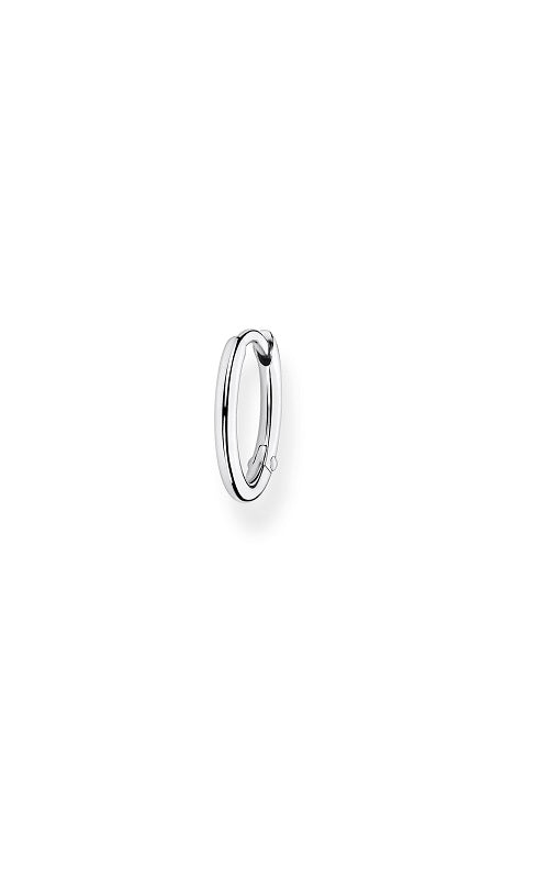 SINGLE HOOP EARRING CLASSIC SILVER by Thomas Sabo